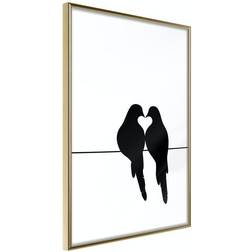 Arkiio Affisch Bird Love [Poster] 30x45 Poster